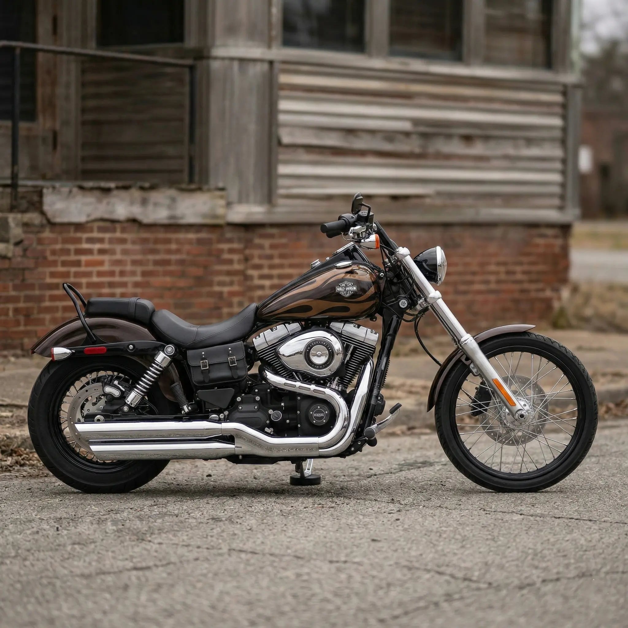 H-D® Dyna Bolt On Battery Bag | Model DBB03 | Made in USA