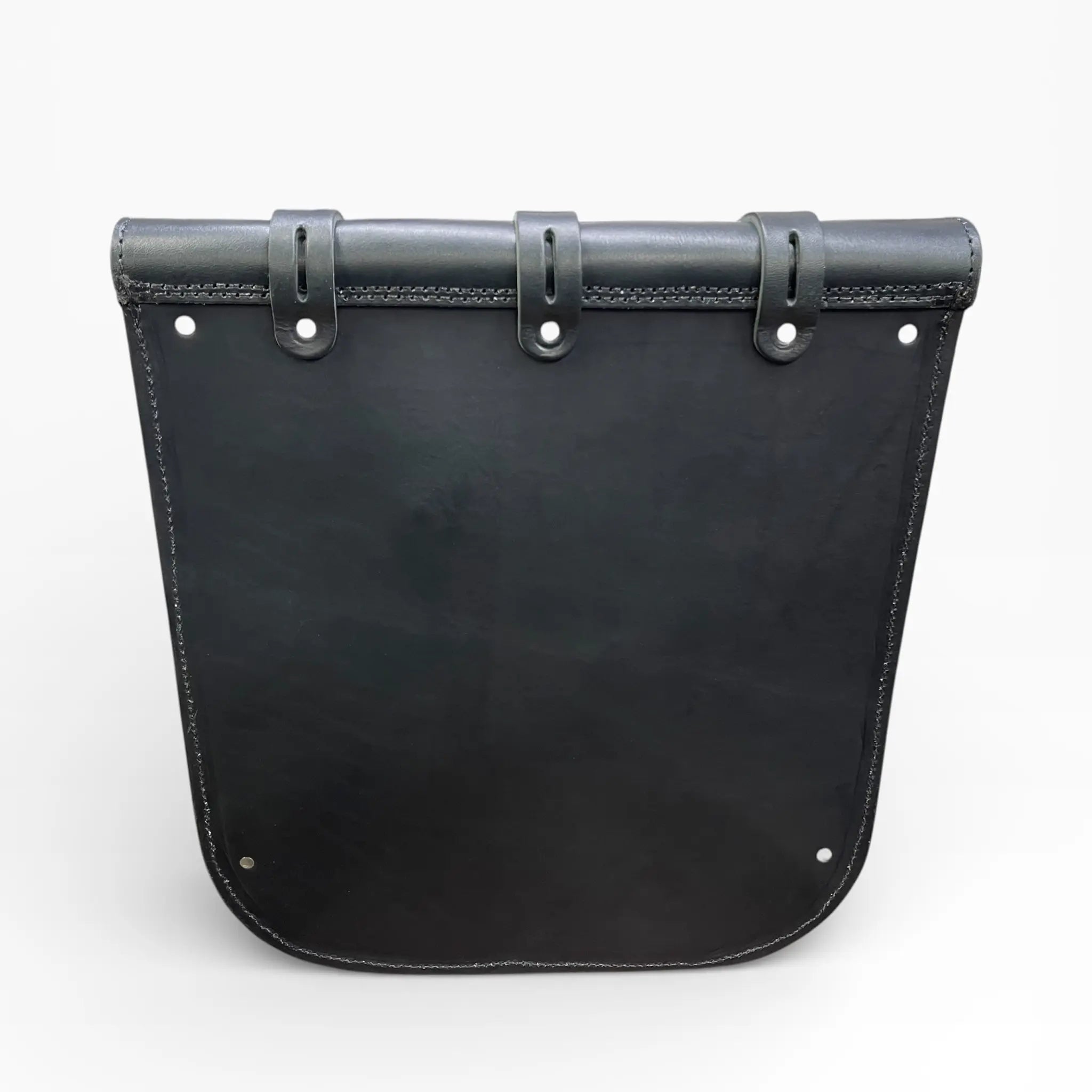 Universal Heavy Duty Leather Saddlebag - US02S (Solo Bag)