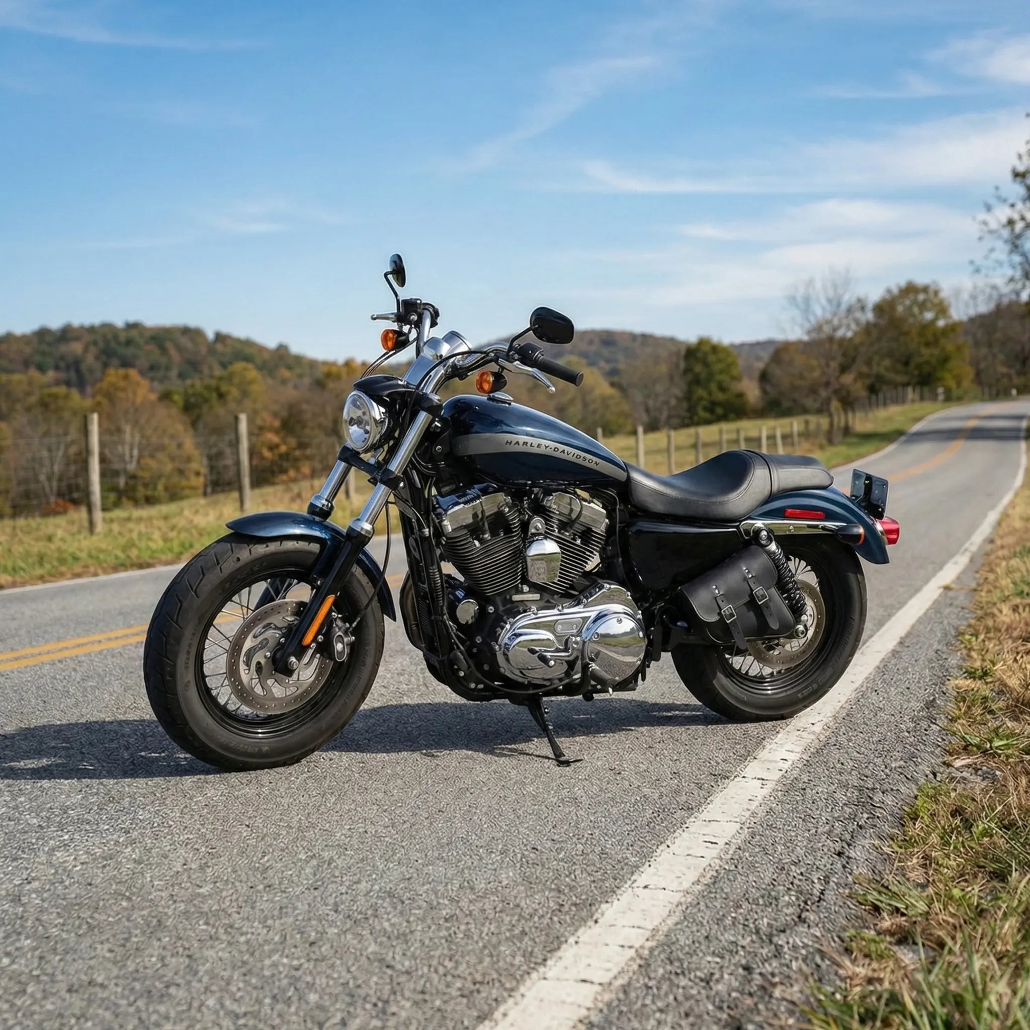 H-D® Sportster Left Side Solo Bag - SL02