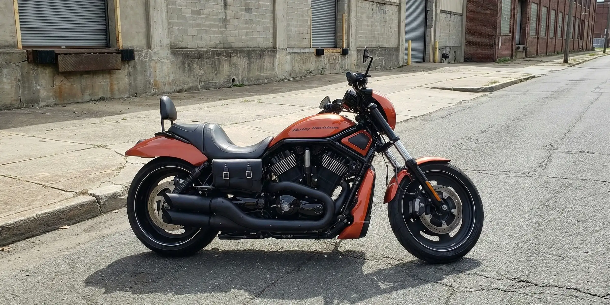 H-D® V-Rod Right Side Solo Frame Bag - VFR01